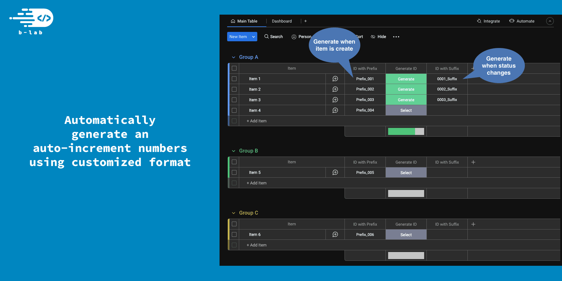 auto-increment-numbers Demo 2